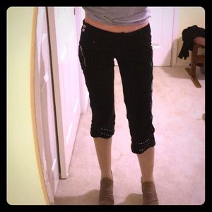 Mariella Burani corduroy capri pants S